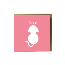Kaart | It's a girl
