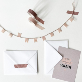 Kaart | Envelop wit
