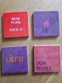 Tegeltje | Ugh people