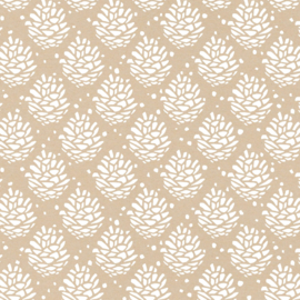 Inpakpapier | Dennenappel naturel