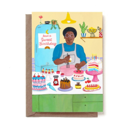 Kaart | Have a sweet birthday