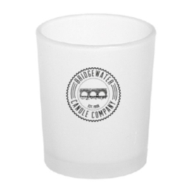 Kandelaar | Votive frosted white