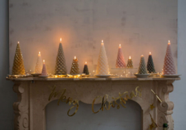 Kerstboomkaars M | Donkergroen