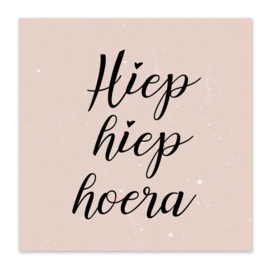 Minikaart | Hiep hiep hoera