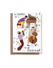 Kaart | So jazzed, it's your birthday