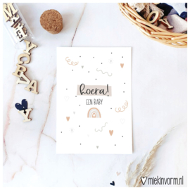 Kaart | Hoera een baby