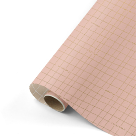 Inpakpapier | Lines (roze)