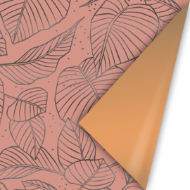 Inpakpapier | Lovely leaves warm