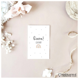 Minikaart | Hoera een baby
