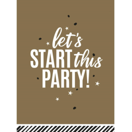 Kaart | Let's start this party