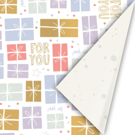 Inpakpapier | Sint cadeau kleur