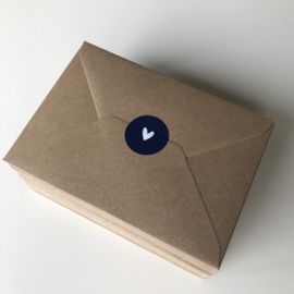 Kaart | Envelop kraft