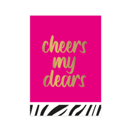 Kaart | Cheers My Dears