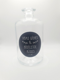 Flesvaas | Xmas wishes Mistletoe kisses