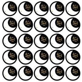 Stickers | Zwart/goud