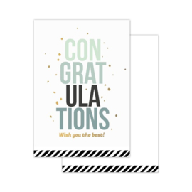 Minikaart | Congratulations