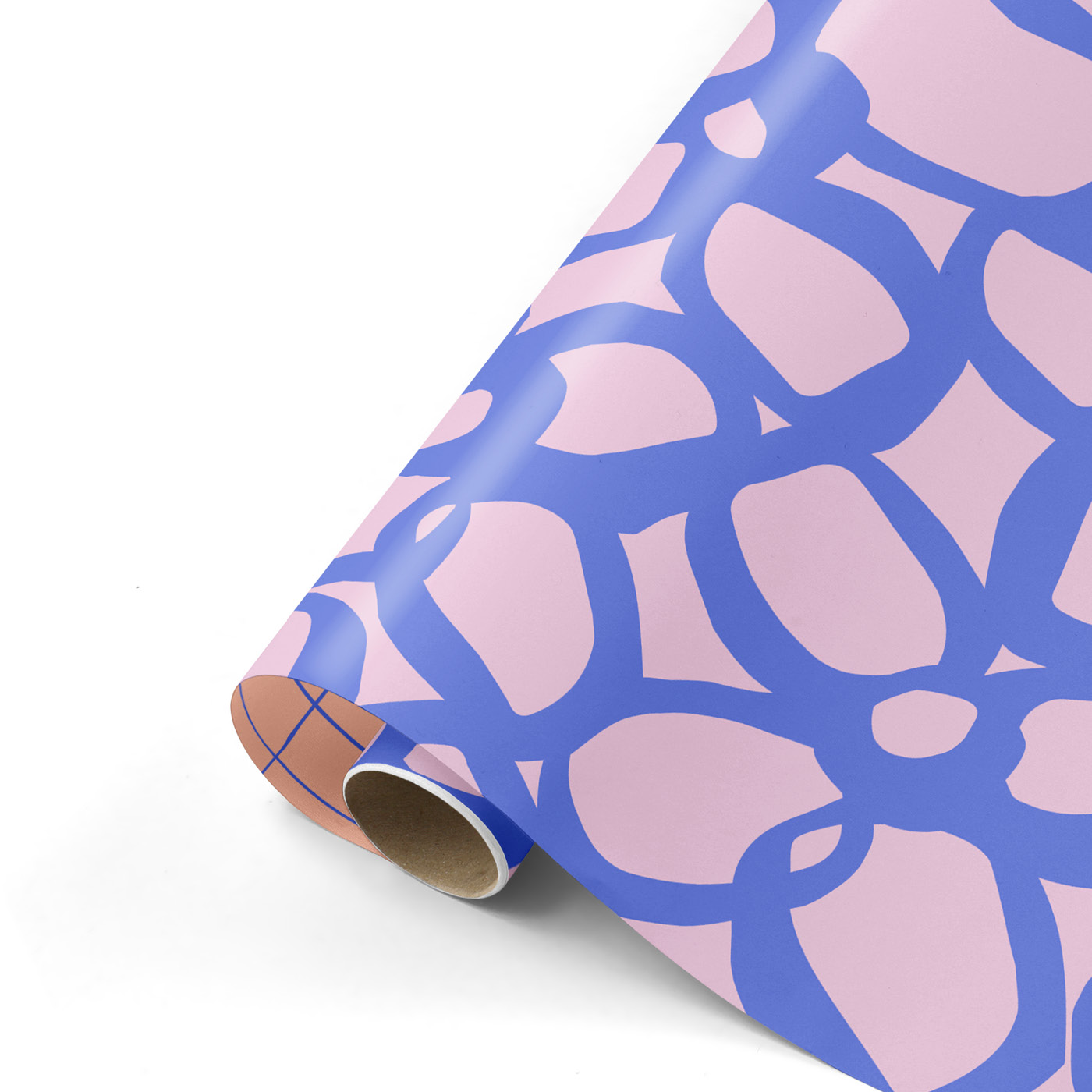 Inpakpapier | Bold hearts pink purple