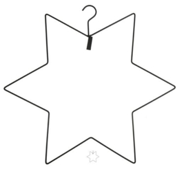 Hanger | Ster Zwart