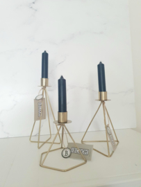 Kandelaar | Gold Triangle (l)