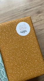 Inpakpapier | Ster/stip (brique)