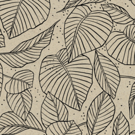 Inpakpapier | Lovely Leaves (beige)