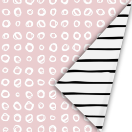 Inpakpapier | Dot design warm
