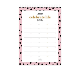 Verjaardagskalender | Eat Cake Every Day
