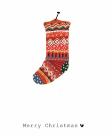 Kaart | Kerstsok