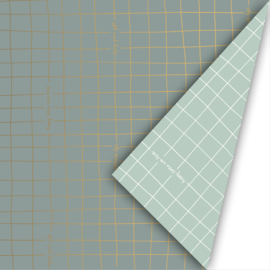 Inpakpapier | Lines (groen)