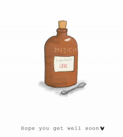 Kaart | Hope you get well soon