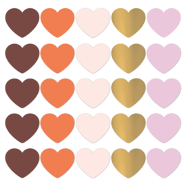 Stickers | Hart mix retro