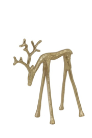 Decoratie | Ornament Deer (goud) s