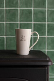Tafelen | Mok XL You are great