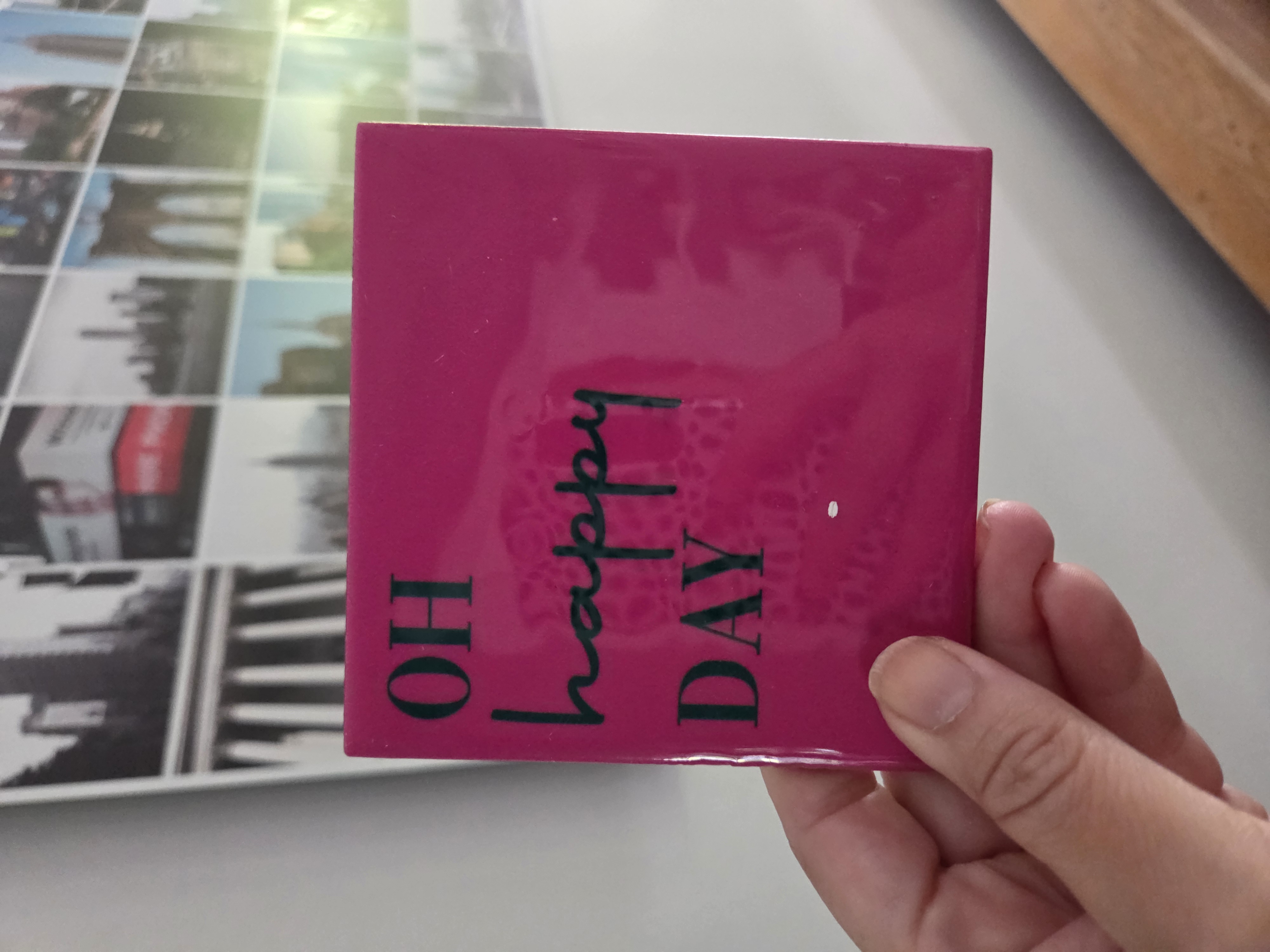 Tegeltje | Oh happy day