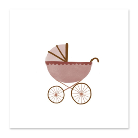 Minikaart | Kinderwagen Girl