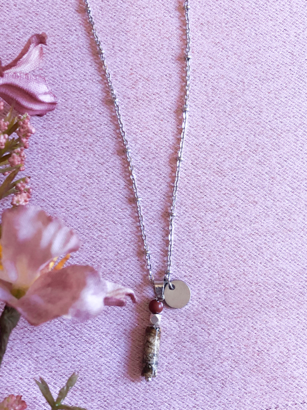 kalligrafie Helemaal droog Simuleren Ketting natuursteen roest zilver | ZILVER | Pinkvibes Jewellery | Kwalitatieve, betaalbare sieraden kalligrafie Helemaal droog Simuleren Ketting natuursteen roest zilver | ZILVER | Pinkvibes Jewellery | Kwalitatieve, betaalbare sieraden