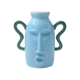 Qué Rico VASE FEDERICA - AMOR DEL COLOR LIGHT BLUE
