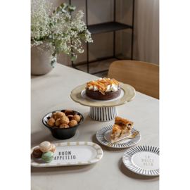 LA DOLCE VITA BORDJES ZWART SET 2