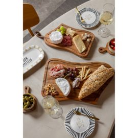 LA DOLCE VITA BORDJES ZWART SET 2