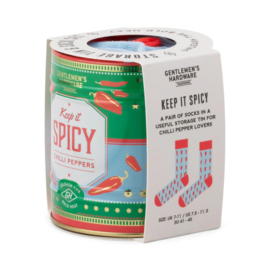 Chilli Pepper Sokken in blik