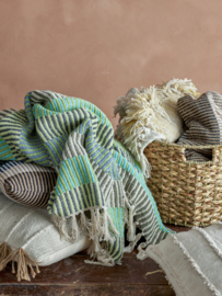 Isnel plaid gerecycled katoen
