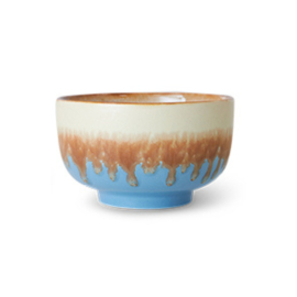HK LIVING 70S Ceramics NOODLE BOWLS SEABREEZE per stuk