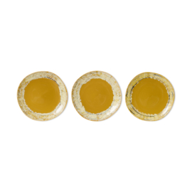 HK LIVING 70S Ceramics: site plates paradijs, set van 2