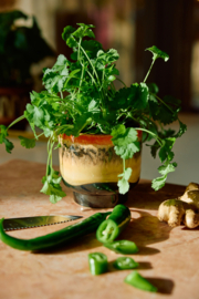 HK LIVING 70s ceramics: scented candle tulum
