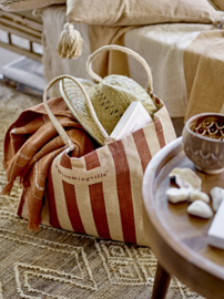 Bergamo boodschappentas, bruin, jute