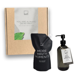 LEEFF GIFTBOX - MINTY MOMENTS HANDZEEP + NAVULLING