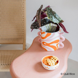 Qué Rico  CANDLE HOLDER EMILIA - FUNKY FLOWERS
