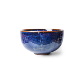 HK LIVING Chef ceramics: bowl rustic blue