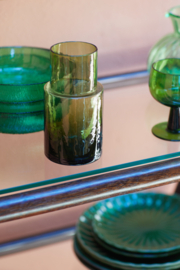 HK LIVING TUBE CARAFE OLIVE