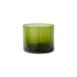 HK LIVING TUBE GLASSE OLIVE
